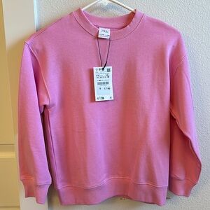 Zara Kids pink Barbie sweatshirt size 8/9